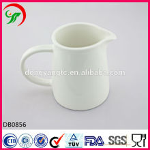Factory direct wholesale WHITE ceramic milk pot